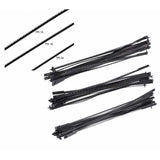 36Pcs Carbon Steel Fretsaw Blades with Pin 15/18/24 Teeth