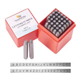 36Pcs Metal Punch Letter Number Stamp Set for Metal Wood Leather