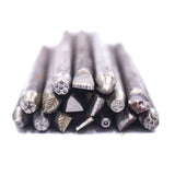 36Pcs Metal Insect Theme Stamp Punch Set for Leather Craft DIY