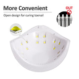 36W LED Nail Dryer UV Lamp Gel Polish Drying Manicure Tool