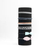 50cm Gray Flannel Headband Hair Hoop Frame Card Holder Jewelry Display Rack