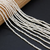 Natural Freshwater Pearl Flat Shape Beads Jewelry Making DIY