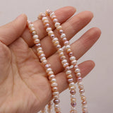 Mixed Colors Freshwater Pearl Loose Beads for Jewelry Making 5-6mm