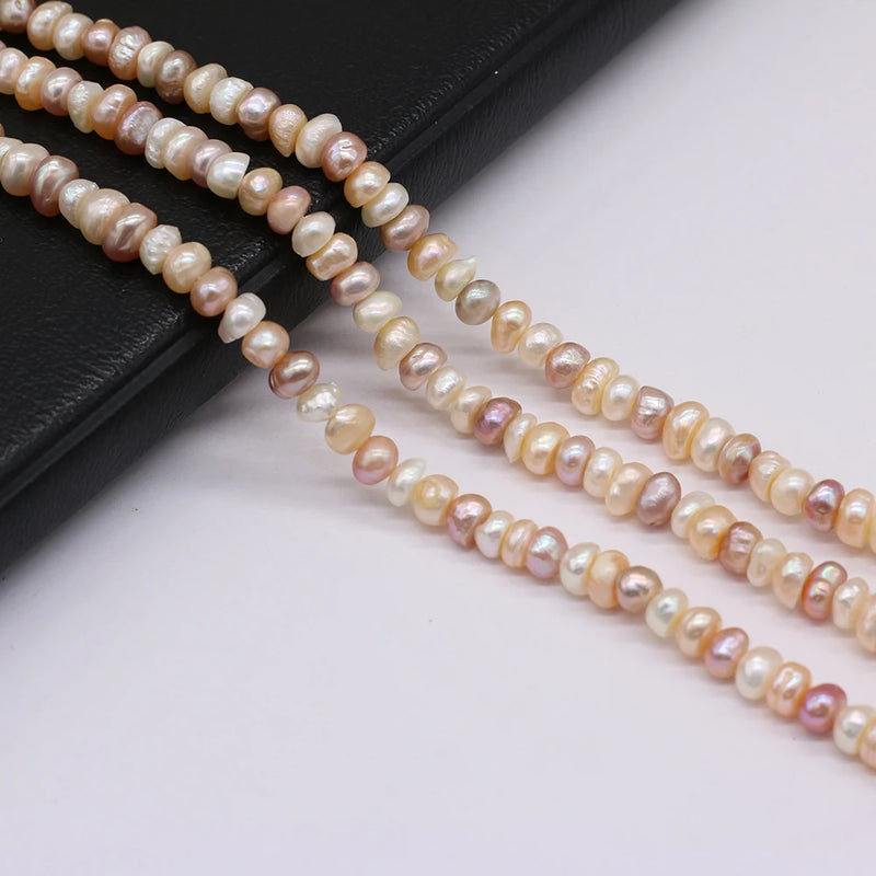 Mixed Colors Freshwater Pearl Loose Beads for Jewelry Making 5-6mm
