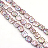 Baroque Pearl Beads Freshwater Rectangle 15x18mm