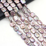 Baroque Pearl Beads Freshwater Rectangle 15x18mm