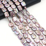 Baroque Pearl Beads Freshwater Rectangle 15x18mm
