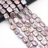 Baroque Pearl Beads Freshwater Rectangle 15x18mm