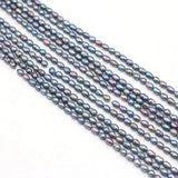 3-4mm Rice Shape Pearl Beads Freshwater Pearls for Jewelry Making