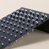 36pair/set Silver Round Ball Stud Earrings For Women Alloy Earrings Set Jewelry