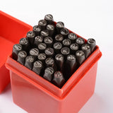 36pc Metal Stamps Number 0-8 Letter A-Z Stamp Tools for Metal Wood Leather DIY