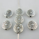 36pcs Tibetan Silver Round Spacer Beads 10mm Jewelry Findings