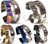 Romantic Love Couples Ring Wedding Engagement Rings Stainless Steel