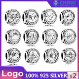 925 Sterling Silver Charm Bracelet DIY Stone for Women Chinese Charms