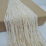 3-4mm MINI Freshwater Pearl Beads - Baroque Shape