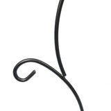 Double hook Metal Candle Holder Plant Glass Stand
