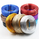 500g/roll 2.5mm Oxidation Aluminum Wire for DIY Metal Crafts