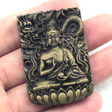 Vintage Buddhism pendant for woman bronze metal pendant for jewelry making