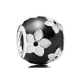 925 Sterling Silver Snowman Star Constellation Charm Bead