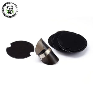 38.5mm Plastic Jewelry Rings Display Stand - 100pcs