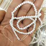 38 cm, 3-4 mm MINI FRESHWATER near round PEARL BEADS
