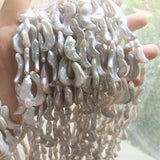 Moon Baroque Pearl Beads 16-23mm Freshwater Loose Pearl