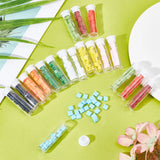 380Pcs Two Hole Glass Seed Beads for DIY Jewelry Making