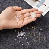 Mixed Earring Hooks & Ear Nuts 380pcs Box Set