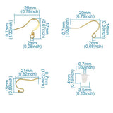 Mixed Earring Hooks & Ear Nuts 380pcs Box Set