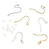 Mixed Earring Hooks & Ear Nuts 380pcs Box Set