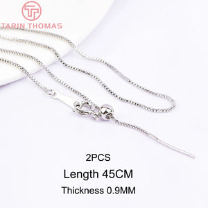 24K Brass Necklace Chain for DIY Jewelry Making