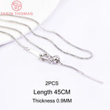 24K Brass Necklace Chain for DIY Jewelry Making