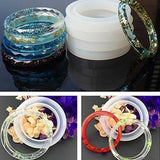 381PCS DIY Bracelet Pendant Epoxy Silicone Mold Set