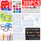 Silicone Casting Resin Molds Set for Resin Jewelry DIY