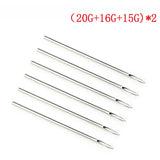 38PCS Prof Body Piercing Jewelry Tool Kit Ear Nose Navel Nipple Needles