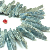 Apatite Rough Stone Long Necklace Beads for DIY Jewelry Making