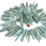 Apatite Rough Stone Long Necklace Beads for DIY Jewelry Making