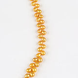 Long Rice Shape Pearl Necklace Chains