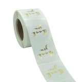 38mm Bronze Thank You Sticker With Love Seal Labels for Stationary