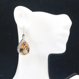 Zultanite CZ Silver Drop Earrings, Women Dating Jewelry