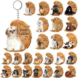 Dog Forever In My Heart Angel Pendant Keychain- Pet Jewelry