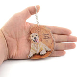 Dog Forever In My Heart Angel Pendant Keychain- Pet Jewelry