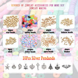 3900Pcs 6mm Polymer Clay Beads 24 Colors DIY Jewelry Making