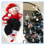 39Pcs Resin Pendants Christmas Gingerbread Man for Jewelry Making
