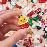 39Pcs Christmas Resin Pendant Charms for Jewelry Making
