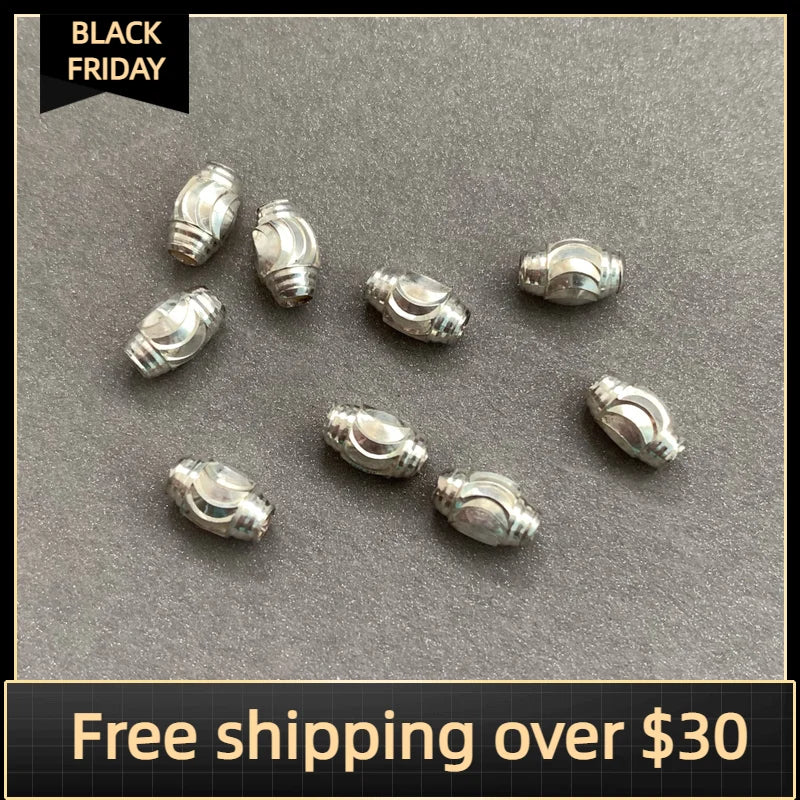39pcs Silver Jewelry Accessories 7.1X4.3mm