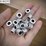 999 Silver Cross Symbol Beads Pure Silver DIY Jewelry Findings