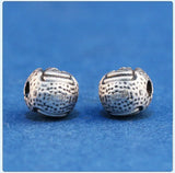 999 Silver Tibetan Buddha Bead Good Luck DIY Bracelet Jewelry