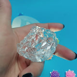 3D Alphabet Epoxy Resin Silicone Mold, Letter D Crystal Epoxy Mold