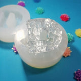 3D Alphabet Epoxy Resin Silicone Mold, Letter D Crystal Epoxy Mold